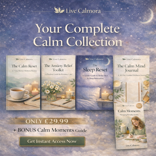 4 Ebooks | Live Calmora Complete Calm Collection Bundle