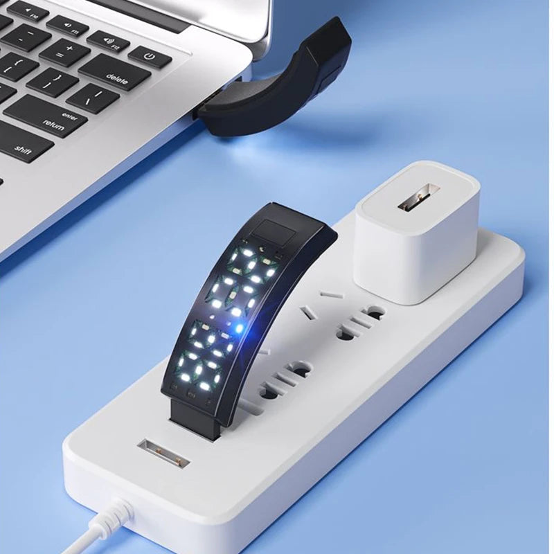 LED Smart Bracelet with Pedometer & Vibration Alarm