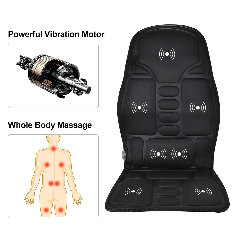 Full Body Vibration Massage Chair Cushion