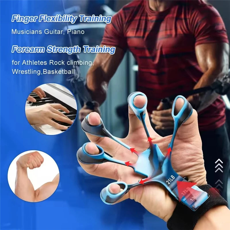 Five Finger Grip Strength Trainer