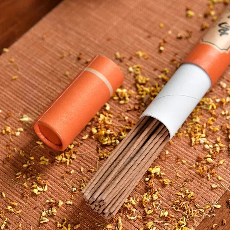 Natural Sandalwood Incense Gift Set with Incense Holder