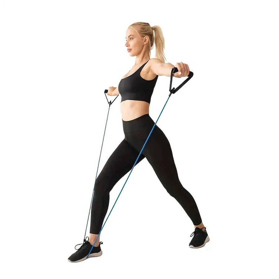 4-Level Resistance Bands with Handles